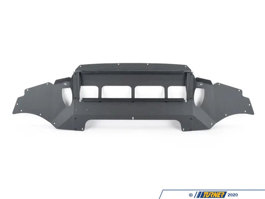 Turner Motorsport Skid Plate - Wrinkle Black Powdercoated Finish - F87 M2 Competition S55