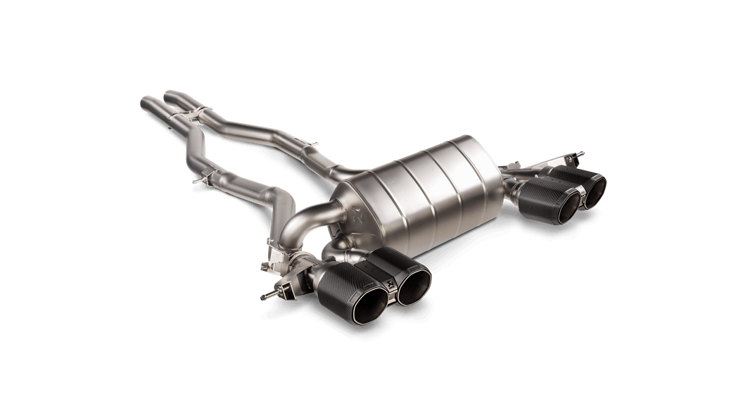 Akrapovic 2021+ BMW M3 (G80)/M4 (G82) Slip-On Line (Titanium) (Req. Tips)