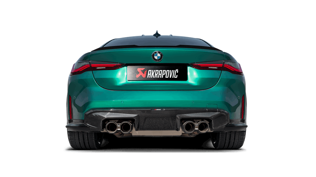 Akrapovic 2021+ BMW M3 (G80)/M4 (G82) Slip-On Line (Titanium) (Req. Tips)