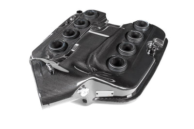 Eventuri BMW E9X M3 - Complete Black Carbon Inlet Plenum - No Emblem