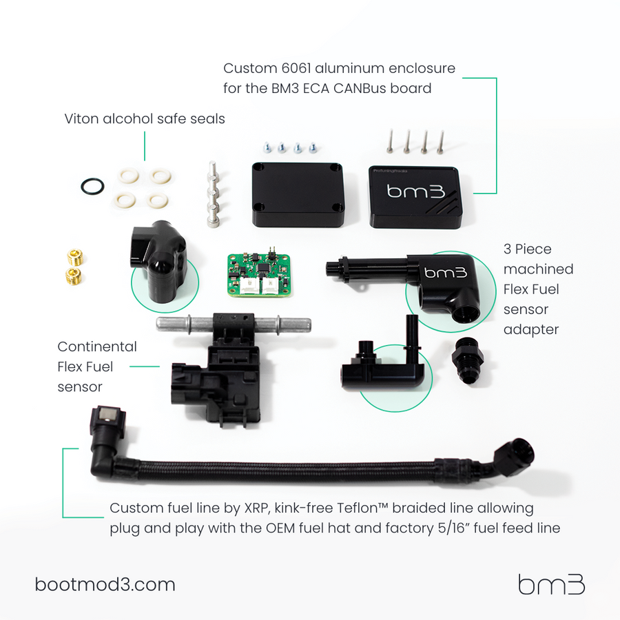 BM3 Flex Fuek Kit S55 W/Flex Fuel Sensor