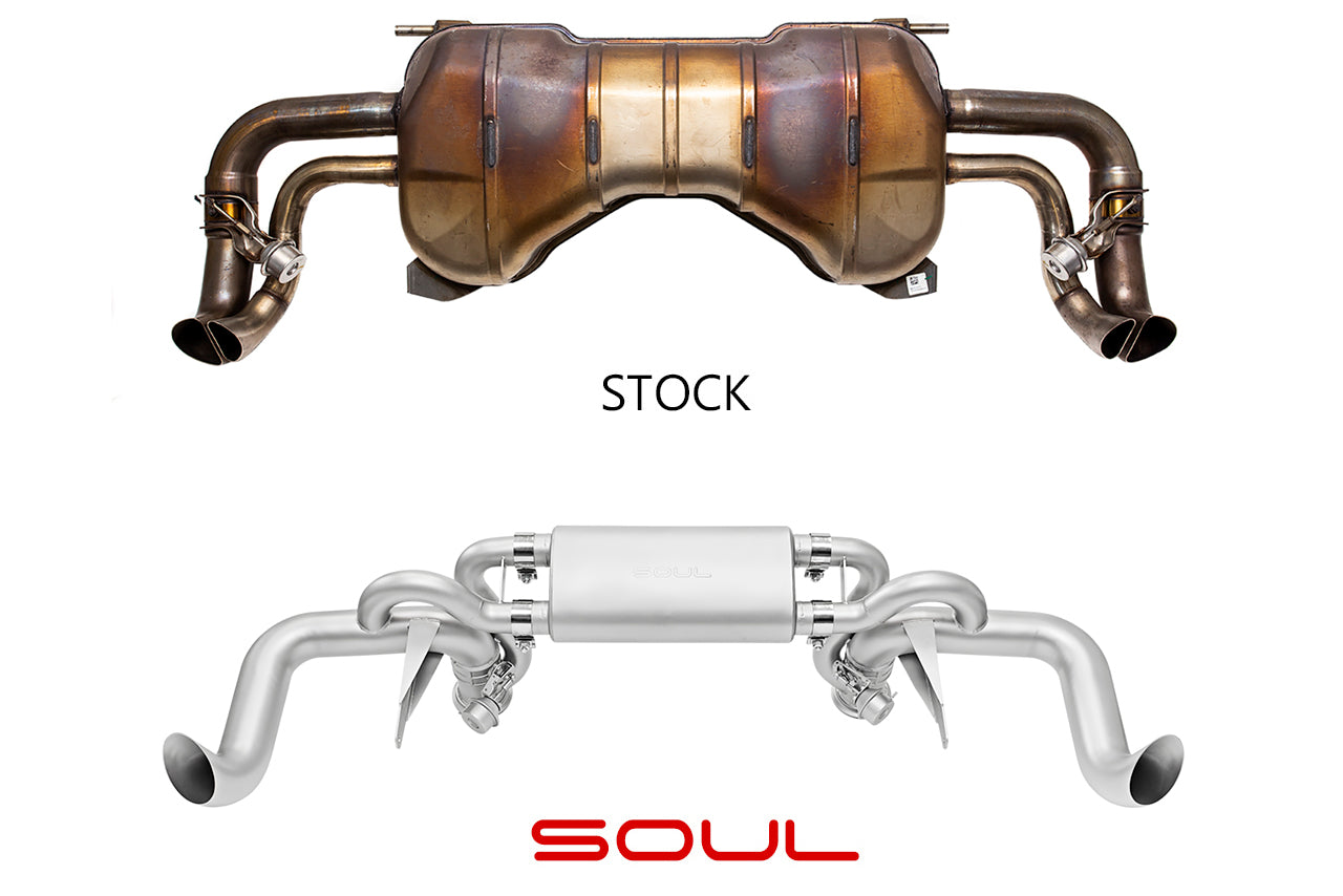 Soul Performance R8 (2020+)  Valved Exhaust System